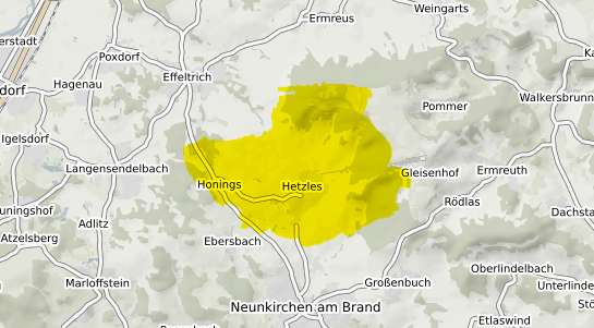 Immobilienpreisekarte Hetzles