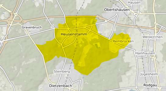 Immobilienpreisekarte Heusenstamm
