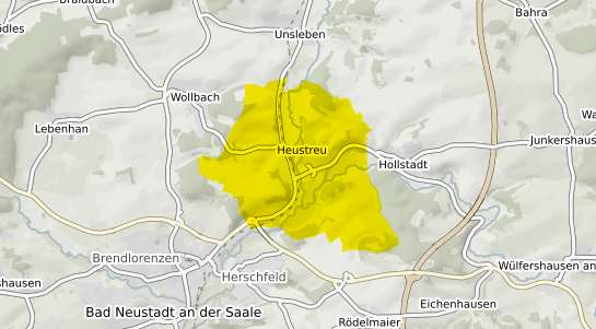 Immobilienpreisekarte Heustreu