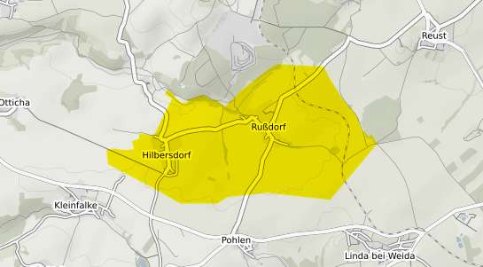 Immobilienpreisekarte Hilbersdorf b. Gera