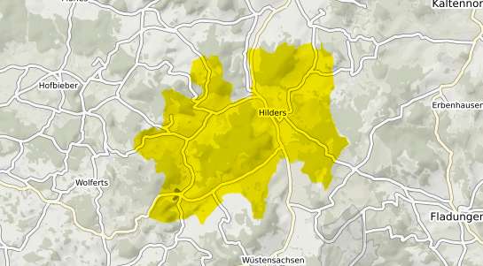 Immobilienpreisekarte Hilders