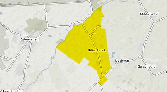 Immobilienpreisekarte Hilkenbrook