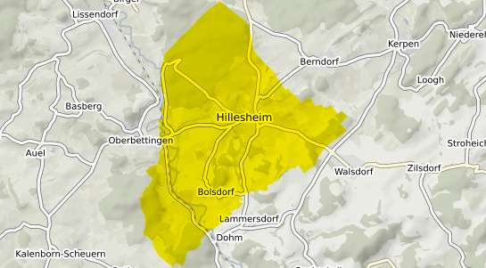 Immobilienpreisekarte Hillesheim Rheinhessen