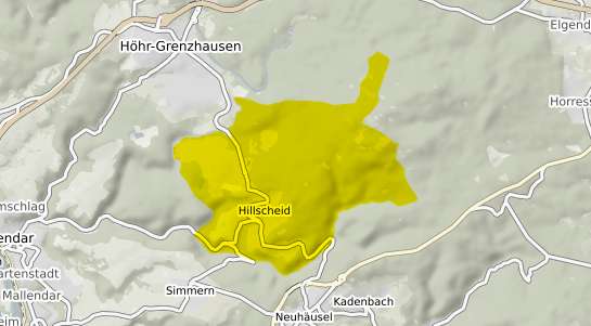 Immobilienpreisekarte Hillscheid Westerwald