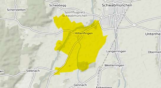 Immobilienpreisekarte Hiltenfingen