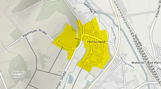 Immobilienpreisekarte Hirtscheid