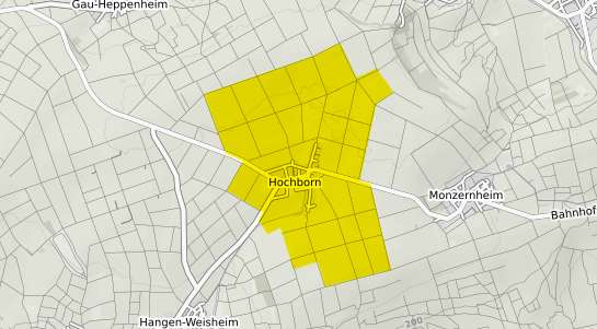 Immobilienpreisekarte Hochborn