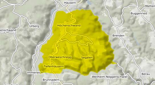 Immobilienpreisekarte Höchenschwand