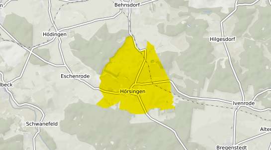Immobilienpreisekarte Hoersingen