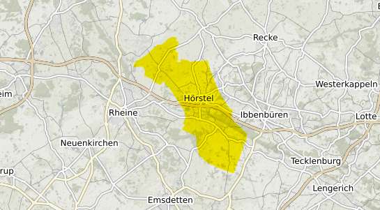 Immobilienpreisekarte Hörstel