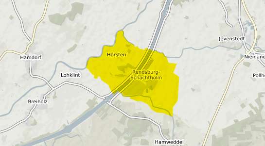 Immobilienpreisekarte Hoersten b. Rendsburg