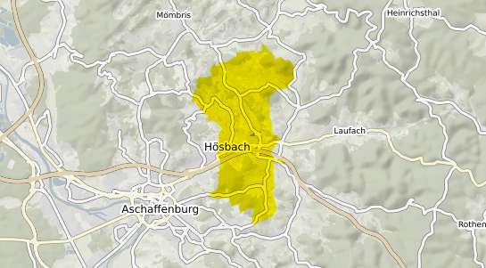 Immobilienpreisekarte Hösbach