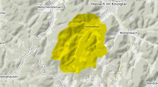 Immobilienpreisekarte Hofstetten Kinzigtal