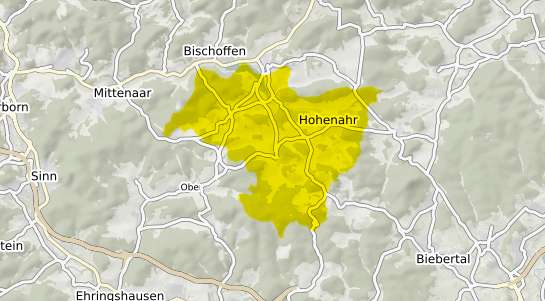 Immobilienpreisekarte Hohenahr