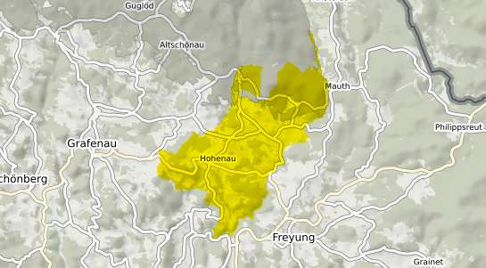 Immobilienpreisekarte Hohenau Niederbayern