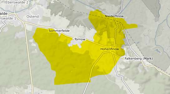 Immobilienpreisekarte Hohenfinow