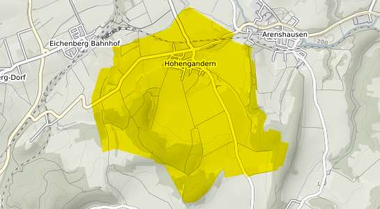 Immobilienpreisekarte Hohengandern