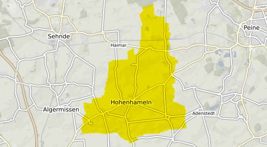 Immobilienpreisekarte Hohenhameln