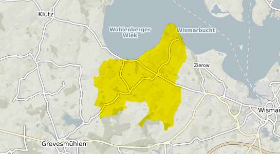 Immobilienpreisekarte Hohenkirchen Mecklenburg