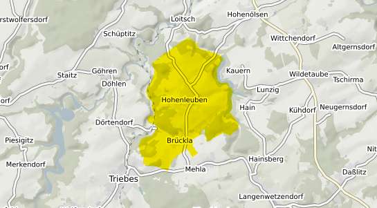 Immobilienpreisekarte Hohenleuben
