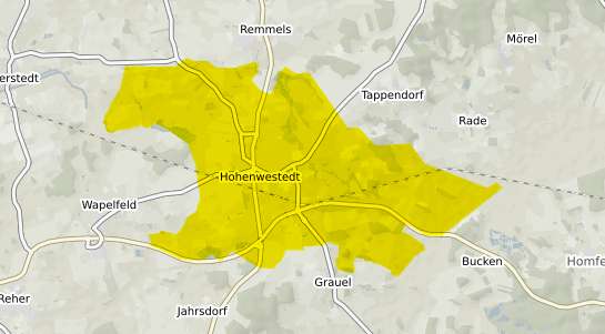 Immobilienpreisekarte Hohenwestedt