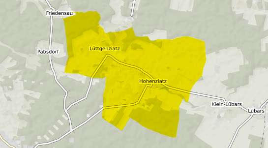 Immobilienpreisekarte Hohenziatz