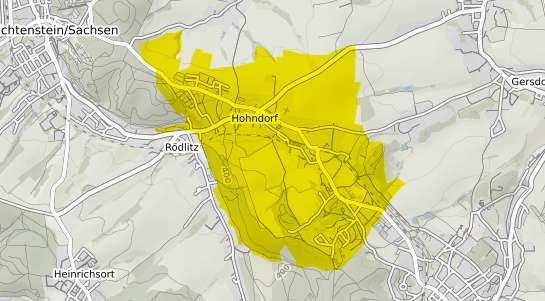 Immobilienpreisekarte Hohndorf b. Zschopau