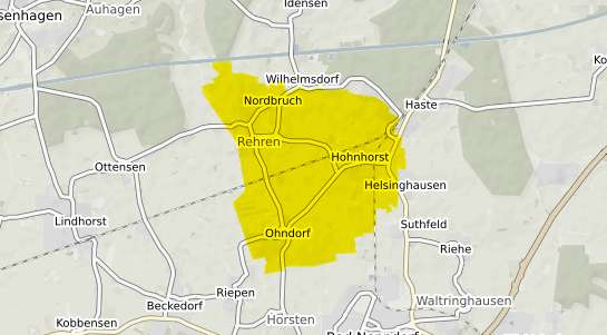 Immobilienpreisekarte Hohnhorst b. Wunstorf