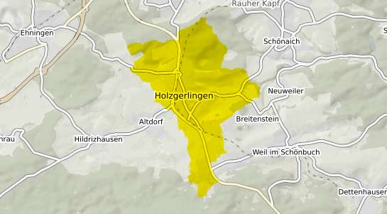 Immobilienpreisekarte Holzgerlingen