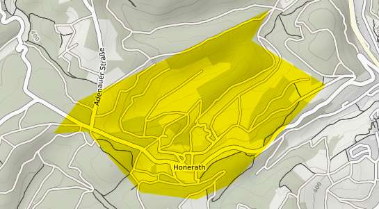 Immobilienpreisekarte Honerath b. Adenau