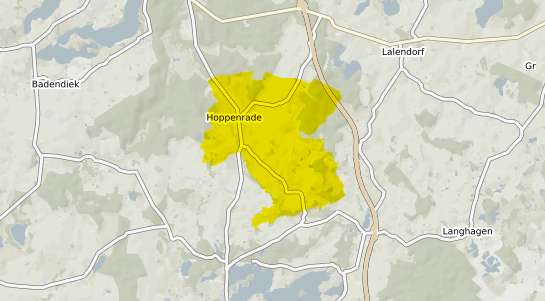 Immobilienpreisekarte Hoppenrade b. Guestrow