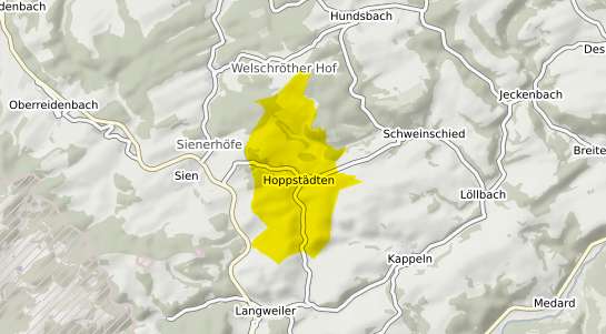 Immobilienpreisekarte Hoppstaedten b. Lauterecken