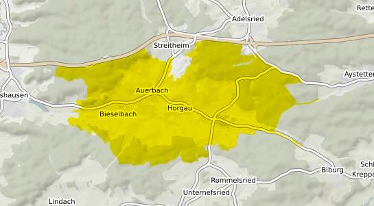 Immobilienpreisekarte Horgau