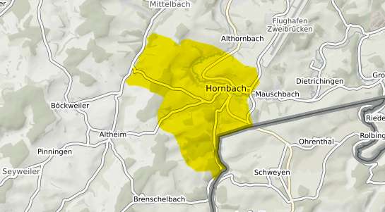 Immobilienpreisekarte Hornbach Pfalz