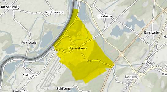 Immobilienpreisekarte Huegelsheim