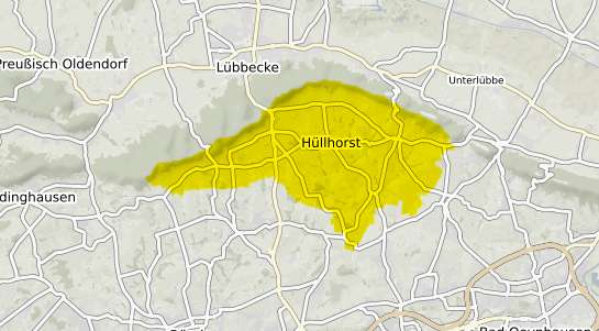 Immobilienpreisekarte Hüllhorst
