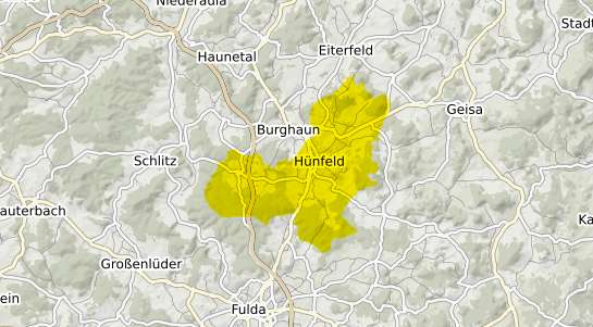Immobilienpreisekarte Hünfeld