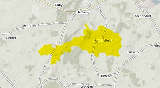 Immobilienpreisekarte Hummelfeld