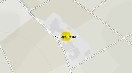 Immobilienpreisekarte Hundertmorgen Odenwald