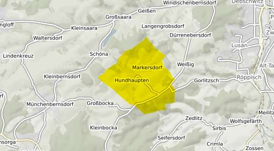 Immobilienpreisekarte Hundhaupten