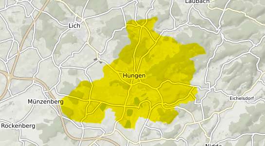 Immobilienpreisekarte Hungen