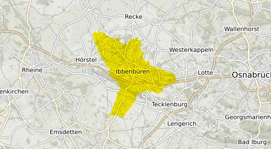 Immobilienpreisekarte Ibbenbüren