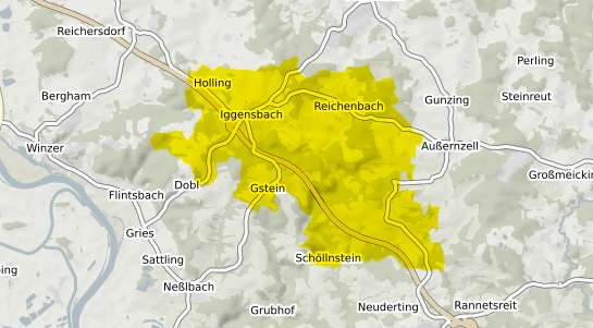 Immobilienpreisekarte Iggensbach