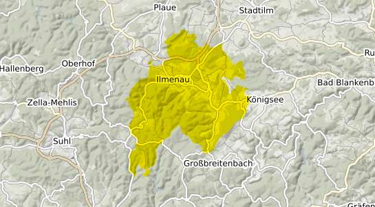 Immobilienpreisekarte Ilmenau Thueringen
