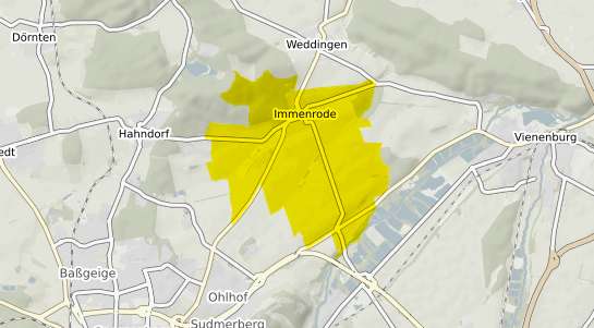Immobilienpreisekarte Immenrode b. Nordhausen