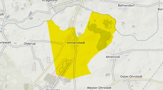 Immobilienpreisekarte Immenstedt Nordfriesland