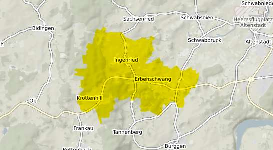 Immobilienpreisekarte Ingenried b. Schongau