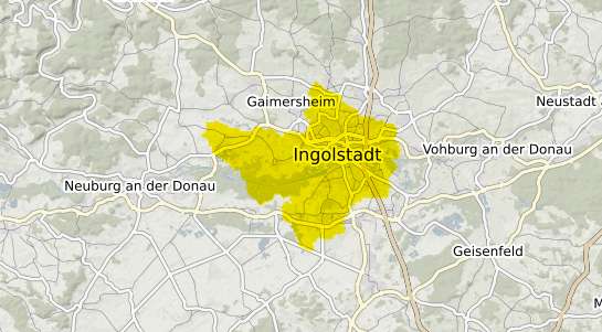 Immobilienpreisekarte Ingolstadt Donau