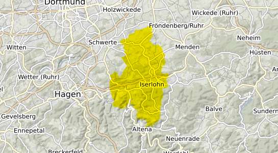 Immobilienpreisekarte Iserlohn