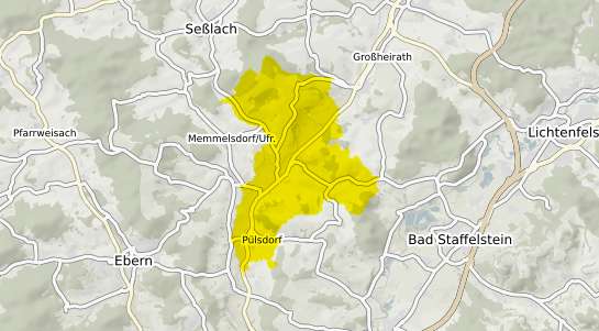 Immobilienpreisekarte Itzgrund
